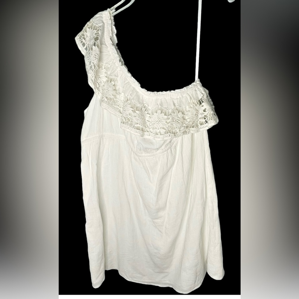 NWT Lane Bryant One Shoulder Crochet Dress Coverup 18 / 20